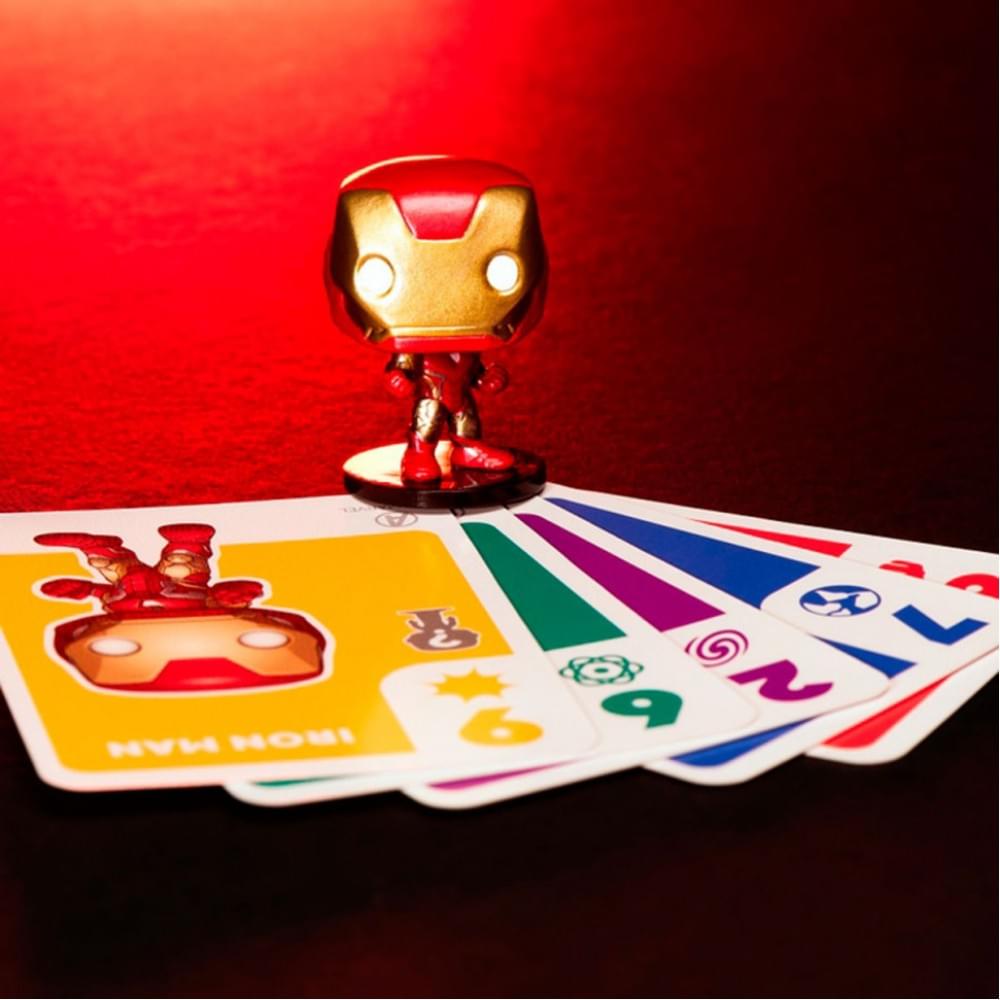 Карткова гра "Залізна людина" Something Wild Funko 60495 з фігуркою