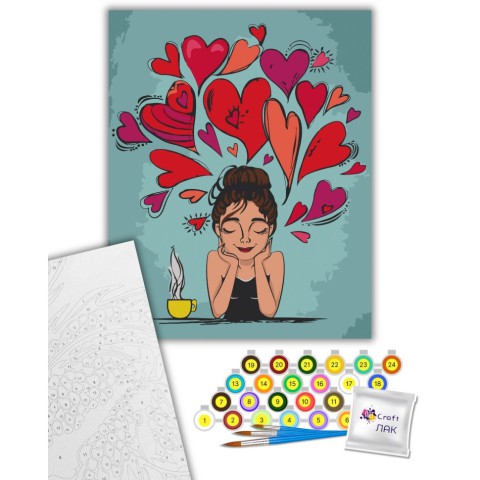 Картина за номерами "Романтичні мрії" 10175-AC 40x50 см