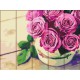 Картина за номерами по дереву "Пишні троянди" ASW130 30х40 см