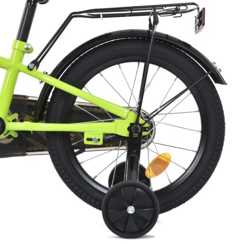 Велосипед дитячий MB 14013-1, 14 дюймів, салатовий