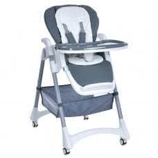 Дитячий стільчик для годування STEADY ME 1177 Storm Gray
