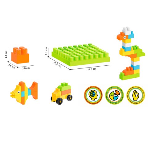 Іграшка "Конструктор ТехноК", арт.6573TXK 90 подітий.