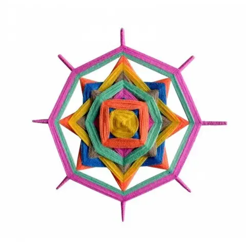 Набір дитячої творчості "Плетіння-Велика мандала" ПМ-001