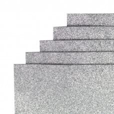 Фоаміран для творчості А4 17GLA4-016 срібло 1,7х0,1 мм