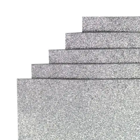 Фоаміран для творчості А4 17GLA4-016 срібло 1,7х0,1 мм