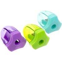 Точилка для олівців "Бочонок" UMKA-TCH67 з контейнером, в асортименті