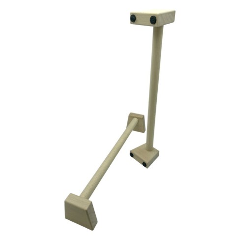 Паралетси, упори для віджимання дерев'яні Wood Gym Push Up NE-WD-50 з бука 50 см 2 шт