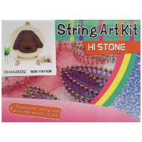 Дитячий набір для творчості стринг-арт "Песик" YG0115(28332) дерев'яна основа