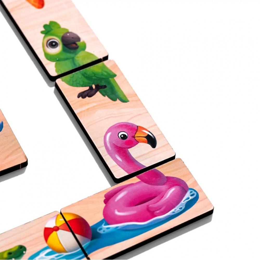 Дерев'яне доміно "Половинки" (ПСД266) PSD266