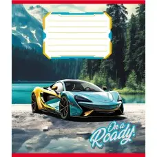 Зошит учнівський "В дорогу" 012-520163L-2 в лінію, 12 аркушів