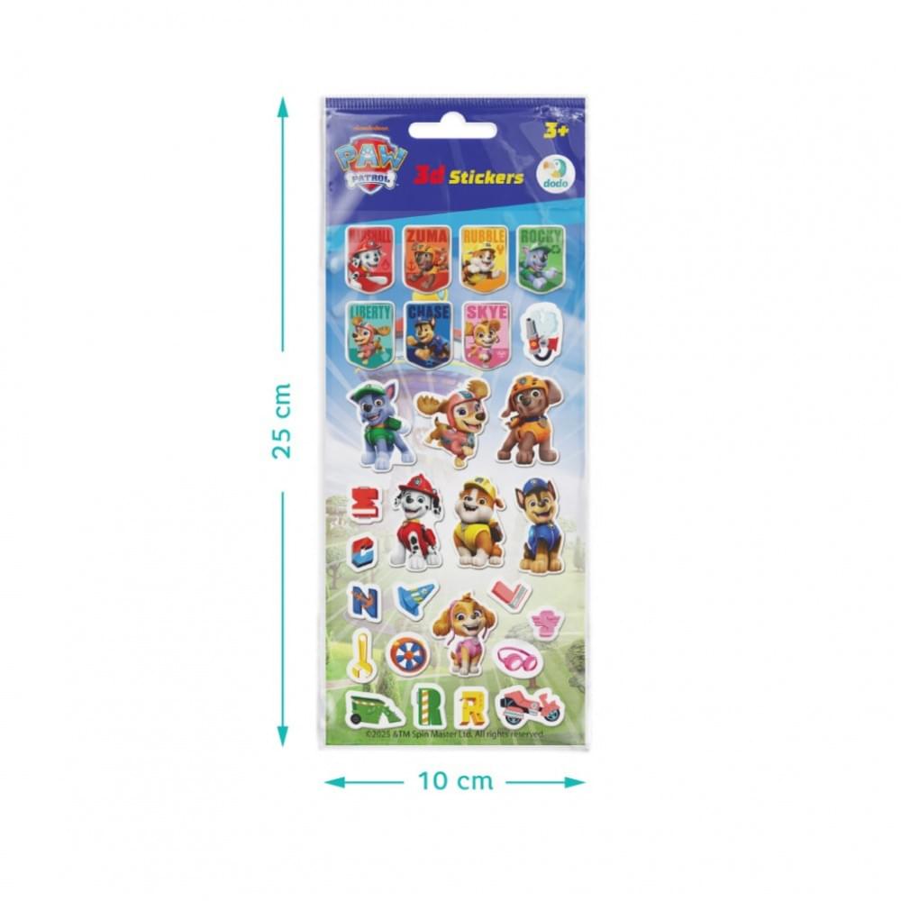 Дитячий набір 3D-наліпок "Це Щеняче Життя" DoDo Toys 200671, 1 аркуш