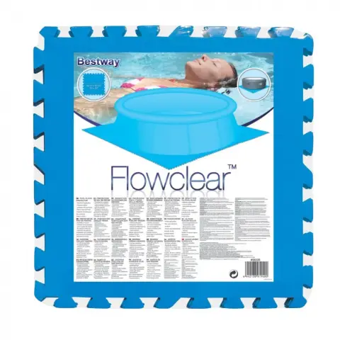 Килимок-пазли для підстилки басейну 58220, 50х50 см 8шт в комплекті