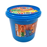 Набір креативної творчості "Кінетичний пісок" KidSand" KS-01-01 відро 1000г Синій