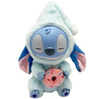 Дитяча м'яка іграшка-брелок "Стіч з ковпаком" STITCH(Blue) 26 см