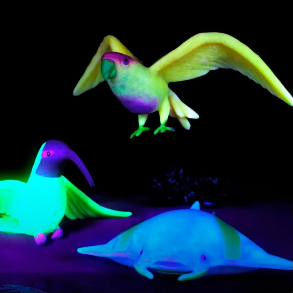 Стретч-іграшка "Повелителі тропіків" #sbabam 26/CN23 у вигляді тварини