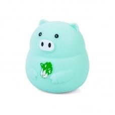 Дитяча іграшка-антистрес "Свинка" MS 3950(Turquoise) з борошном, 8 см
