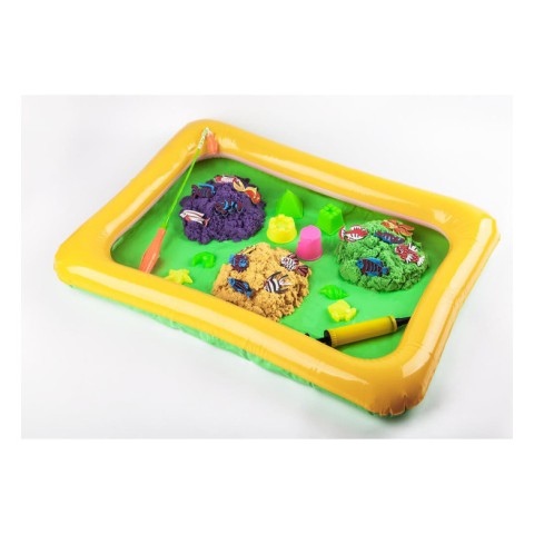 Набір креативної творчості "Кінетичний пісок: Кльова риболовля" KIDSAND KRKS-01-01U 2в1