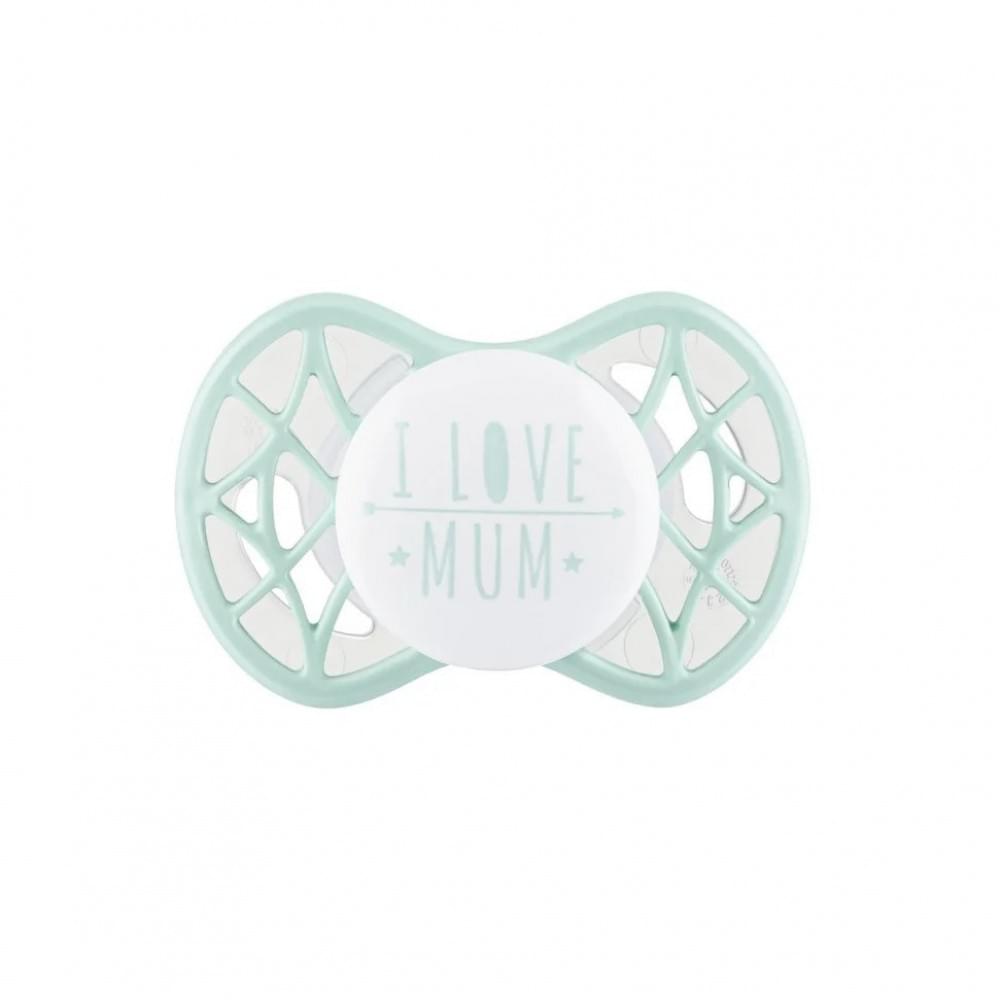 Пустушка ортодонтична "I love Mum" Nuvita NV7064SG 7064 Air55 Cool
