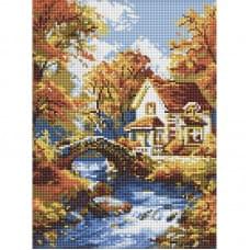 Алмазна мозаїка "Затишок у природі" AMO8080, 30х40 см