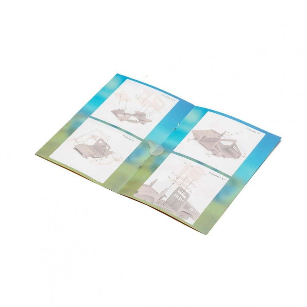 Дерев'яний 3D конструктор "Humvee" Puz-00927, 100 деталей