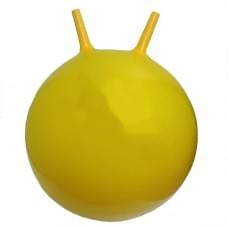 М'яч для фітнесу (фітбол) BT-PB-0178(Yellow) з ріжками 55 см