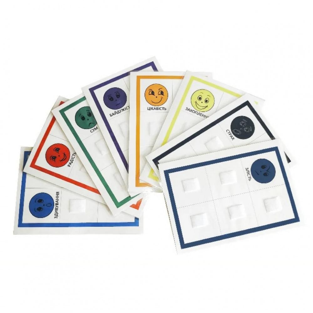 Набір дидактичних ігор Емоції HEGA 285HG з повним методичним посібником
