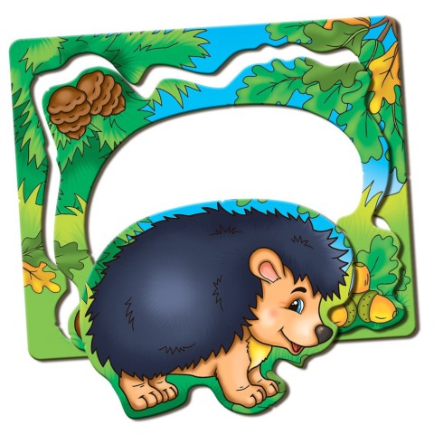 Дитяча настільна гра "Хто де живе?" 81145, 12 тварин