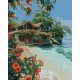 Картина за номерами "Будиночок на узбережжі" 11041-AC 40х50 см