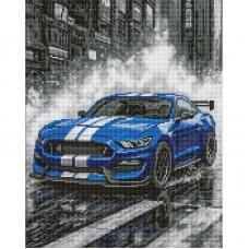 Алмазна мозаїка "Сині перегони" ©art_selena_ua AMO8248, 40х50 см