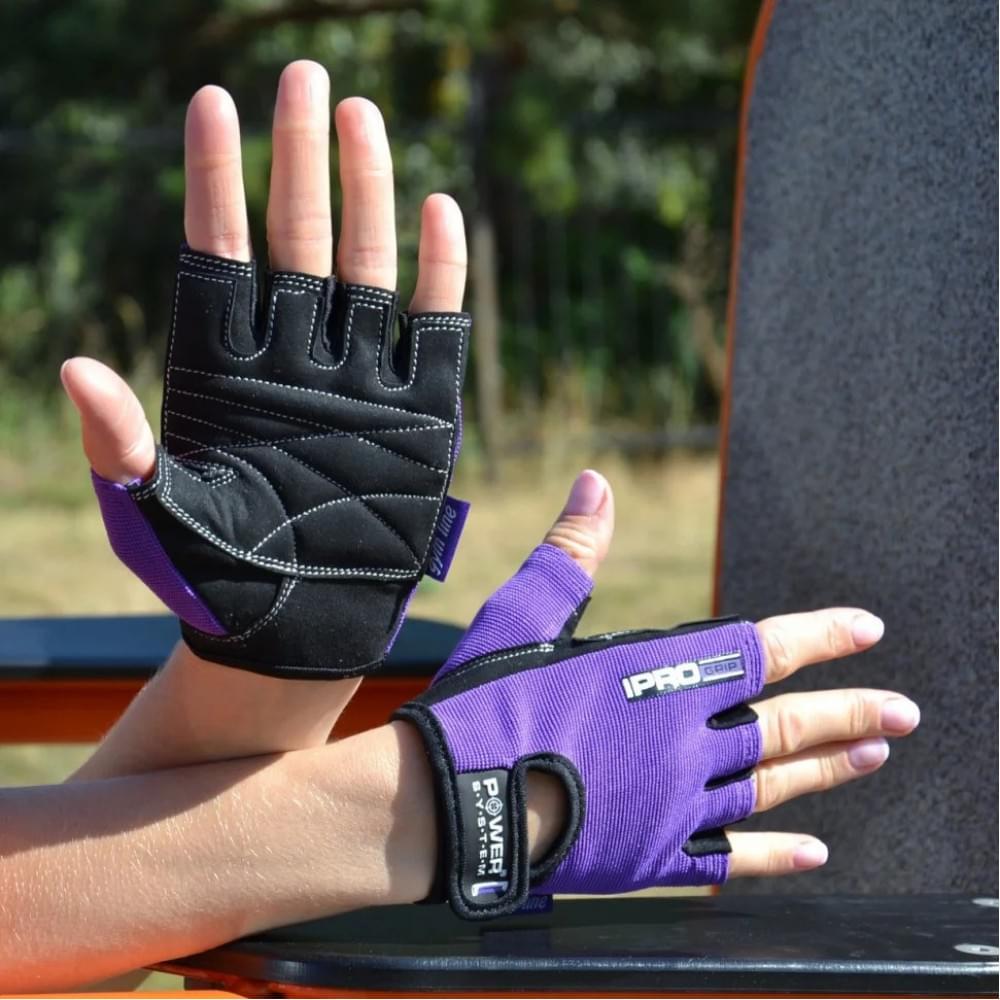 Рукавички для фітнесу Pro Grip Power System PS-2250_M_Purple розмір М, purple