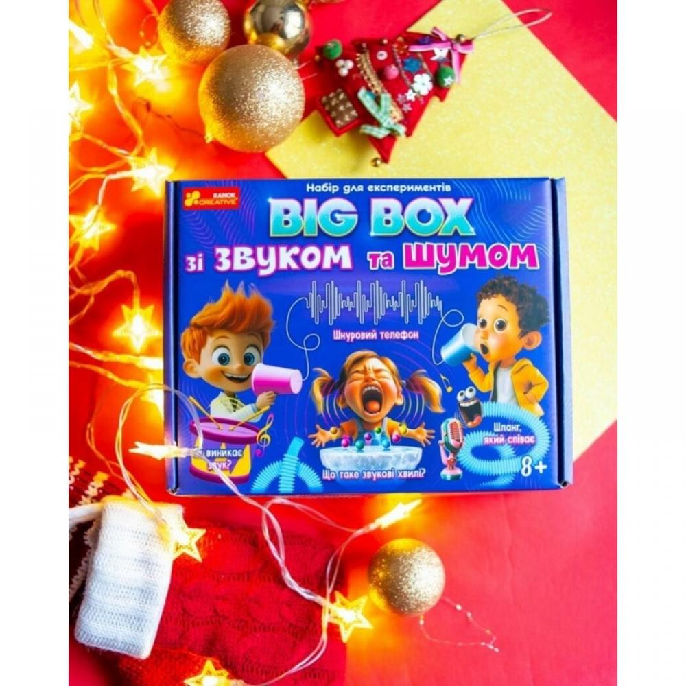 Дитячий набір для експериментів "BIG BOX шумів і звуків" 10114170