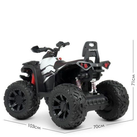 Дитячий електроквадроцикл Bambi Racer M 4795EBLR-1 до 30 кг