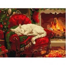 Картина за номерами "Святковий затишок" ©art_selena_ua KHO6662, 30х40 см