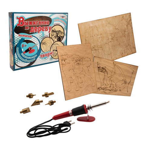 Набір для творчості Випалювання по дереву 846 (рус. /Укр.)