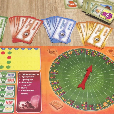 Настільна гра "Футбольний клуб" 0963 від 8 років