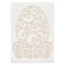 Картина-трафарет для раскрашивания песком "Пасхальное яйцо" Sand Box T-a5124 А5