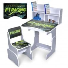 Дитяча парта N 2071-30-5 висота 3 положення, зі стільчиком