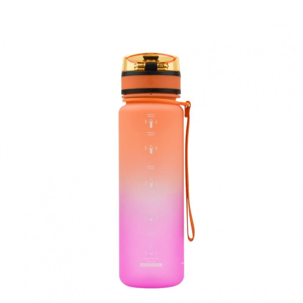 Пляшка для води UZSPACE 3026(Coral) 500 мл, коралово-рожева