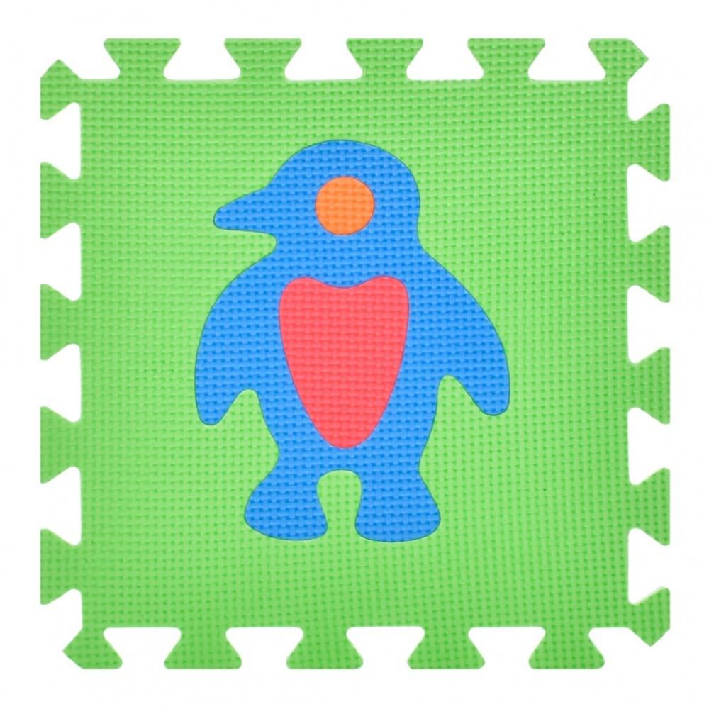 Дитячий килимок Мозаїка "Тварини" M 0376-1, 10 деталей, EVA, 30х30 см