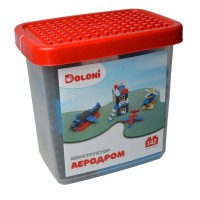 Конструктор "Аеродром" 013888/33 в пластиковому боксі 142 деталі