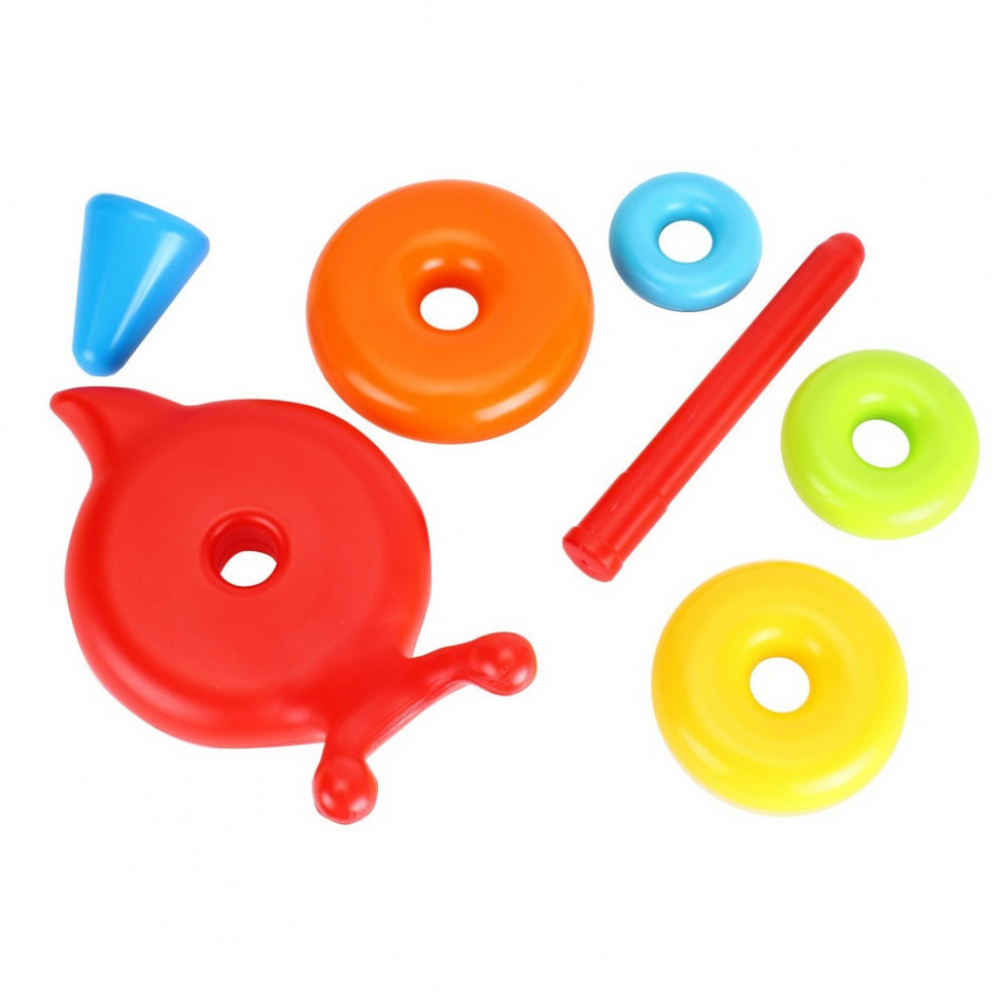 Дитяча розвиваюча іграшка "Пірамідка" ТехноК 5255TXK