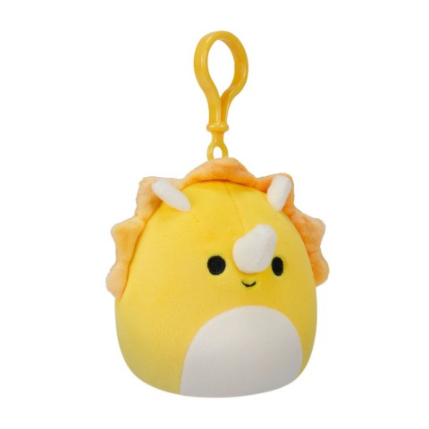 М'яка іграшка на кліпсі "Трицератопс" Squishmallows SQCP00216, 9 см