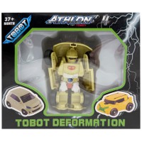 Машинка-трансформер "Tobot 2 в 1" 525-1(Khaki) пластик