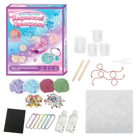Набір для творчості "Акрилові прикраси" 41029A інструкція, від 6 років