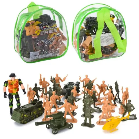 Дитячий набір солдатиків CY4149B-B, військова техніка, з транспортом