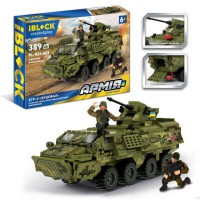 Дитячий конструктор БТР-4 "Буцефал" IBLOCK PL-921-423, 389 деталей