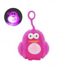 Іграшка-антистрес їжачок "Пінгвін" MS 3575(Pink) блимає, 7 см Іграшка-антистрес їжачок "Пінгвін" MS 3575(Pink) блимає, 7 см