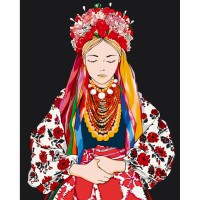 Картина за номерами "На виданні" 10053-AC 40х50 см