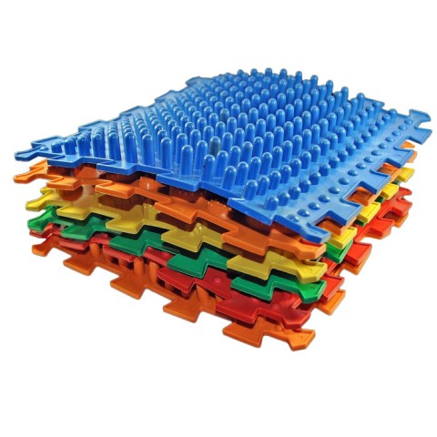 Масажний килимок "Пазли Мікс" 09224, 8 елементів