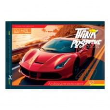 Альбом для малювання АП-0305-10, 40 аркушів, скоба з перфорацією, А4